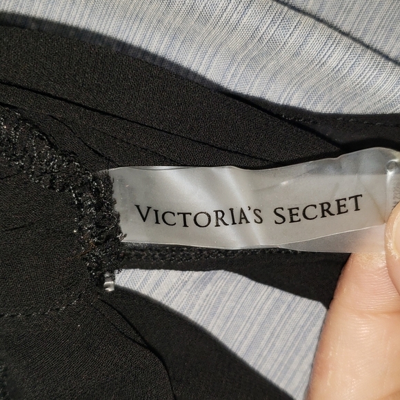 EUC Victoria's Secret Black Sheer Top - Picture 4 of 6